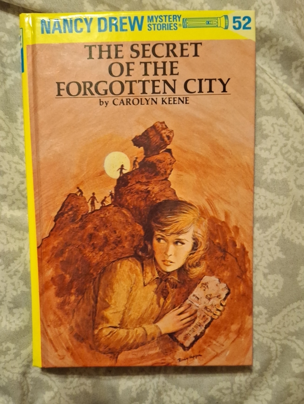 Nancy Drew The Secret of the Forgotten City Hardcover - Brown Artwork #52
